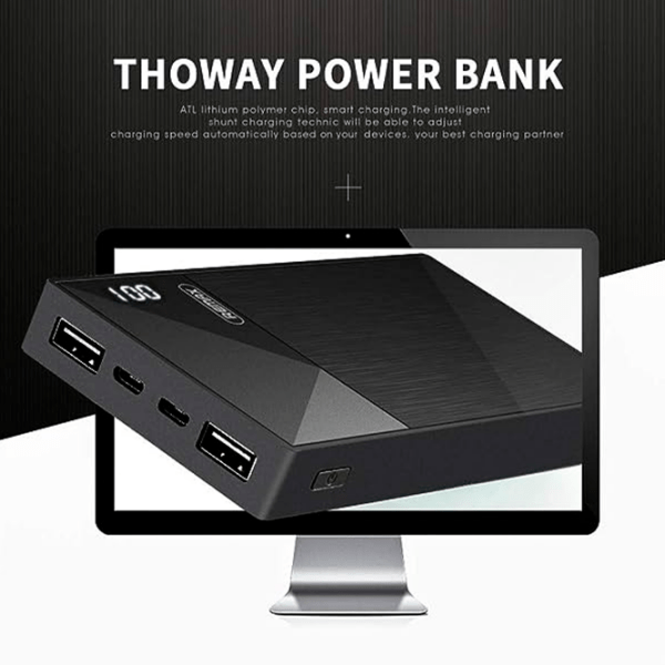 Power Bank 10000 mAh Remax Thoway Black  photo 4