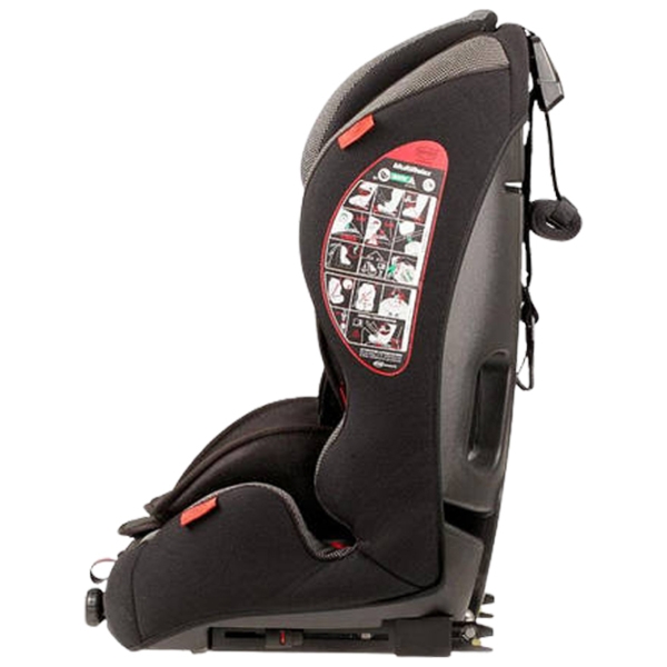 Детское автокресло Heyner MultiRelax AERO Fix (798110) Черный 9 месяцев - 12 лет, 36 кг photo 4