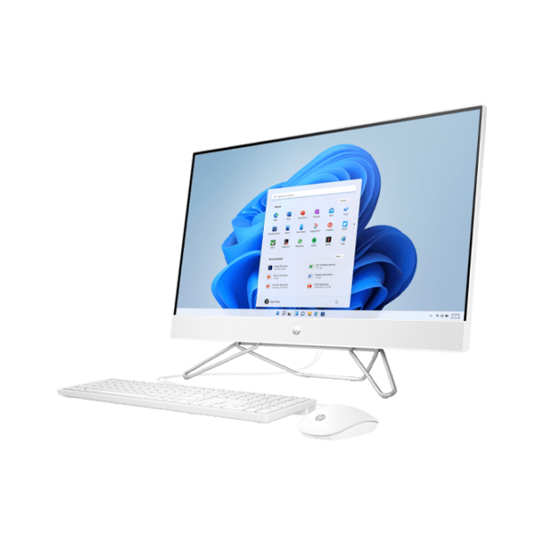 All-in-One PC HP AIO 27-cb1098ci White 27" Full HD IPS AMD Ryzen 7 5825U 16 GB 512 GB  photo 3