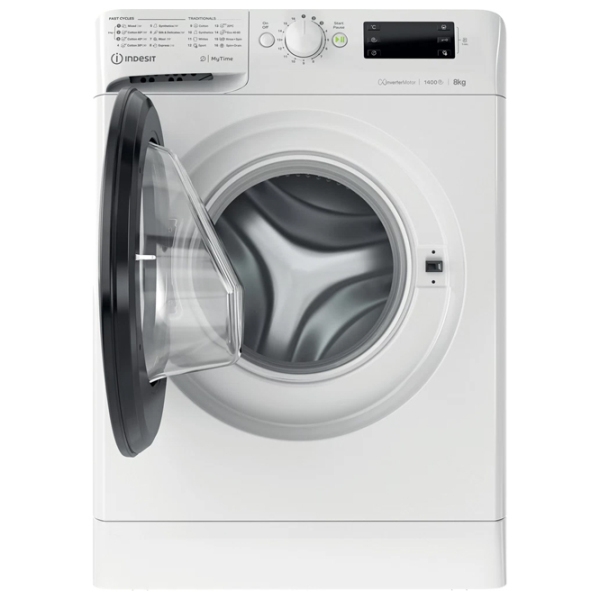 Mașină de spălat Indesit MTWE 81495 WK EE White 8 kg, 1400 rpm, B photo 5