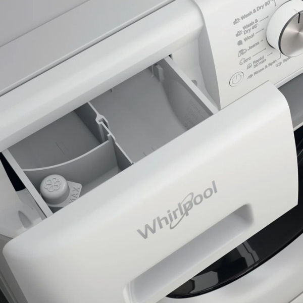 Стиральная машина с сушкой Whirlpool FFWDD 1076258 SV EE Белый 10 кг, 1600 об/ мин, B photo 5