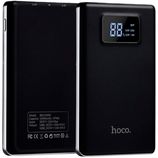 Power Bank 10000 мАч Hoco B23 Черный  photo 3