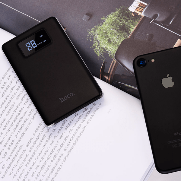 Power Bank 10000 мАч Hoco B23 Черный  photo 6
