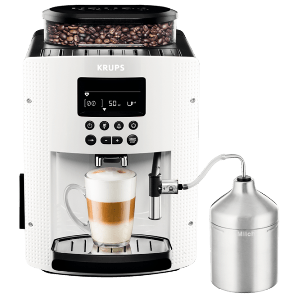 Aparat de cafea KRUPS EA816170 White 1450 W, 1.7 l, Bloc termic photo 1