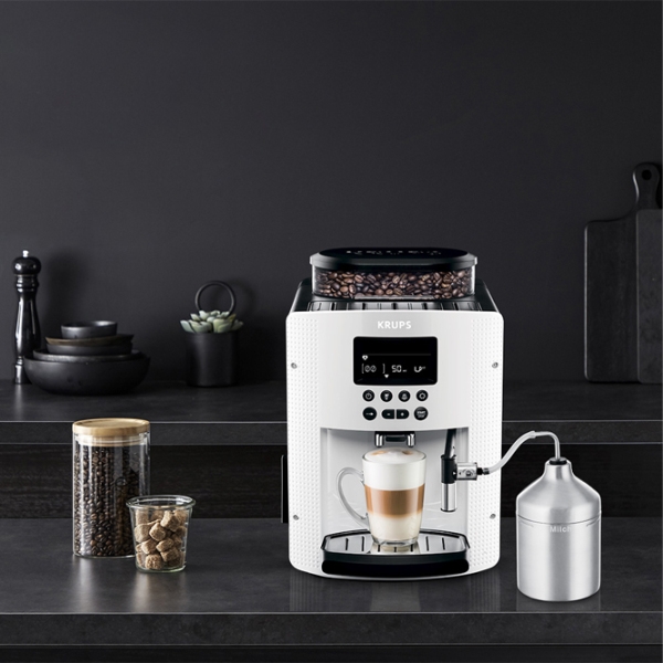 Aparat de cafea KRUPS EA816170 White 1450 W, 1.7 l, Bloc termic photo 6