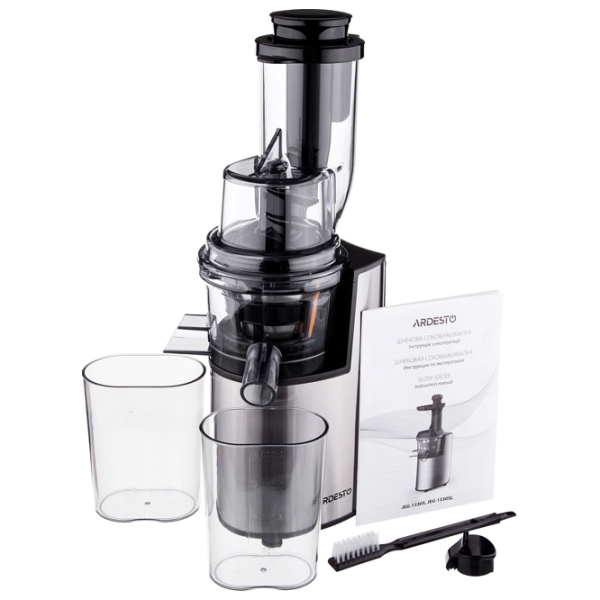 Storcator de fructe Ardesto JEG-1330SL Inox 200 W, Cu melc, Numărul de viteze: 1 photo 7
