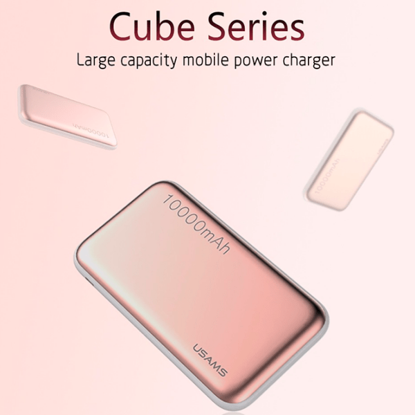 Power Bank 10000 mAh USAMS CD03 Rose  photo 4