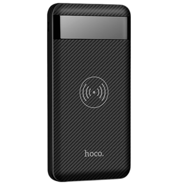 Power Bank 10000 mAh Hoco J11 Astute wireless charging Black  photo 1