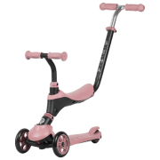 Trotinetă pentru copii cu trei roți Qplay Sema (00-00652728) Pink 1 an, 50 kg, Din PU