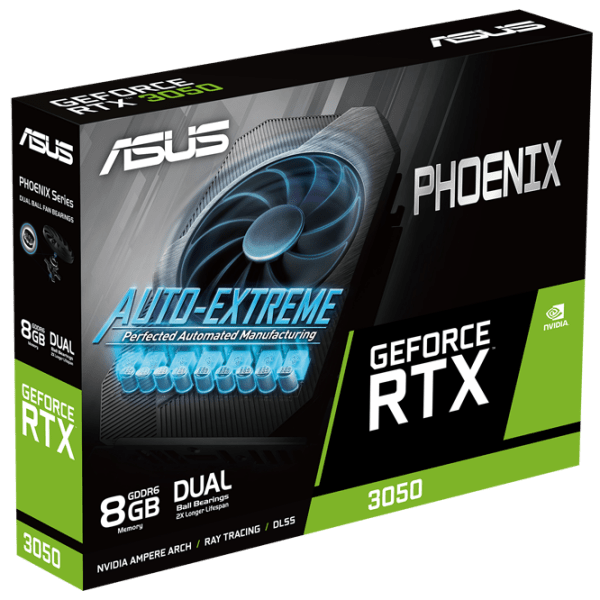 Видеокарта Asus GeForce RTX 3050 Phoenix 8 ГБ  photo 7