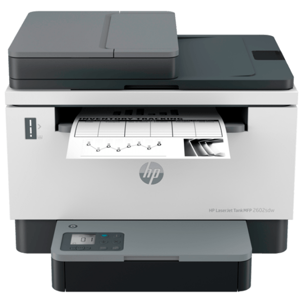 Dispozitiv multifuncțional HP
LaserJet
2602sdw White Laser, Alb-negru, 1200 x 1200 dpi photo 1