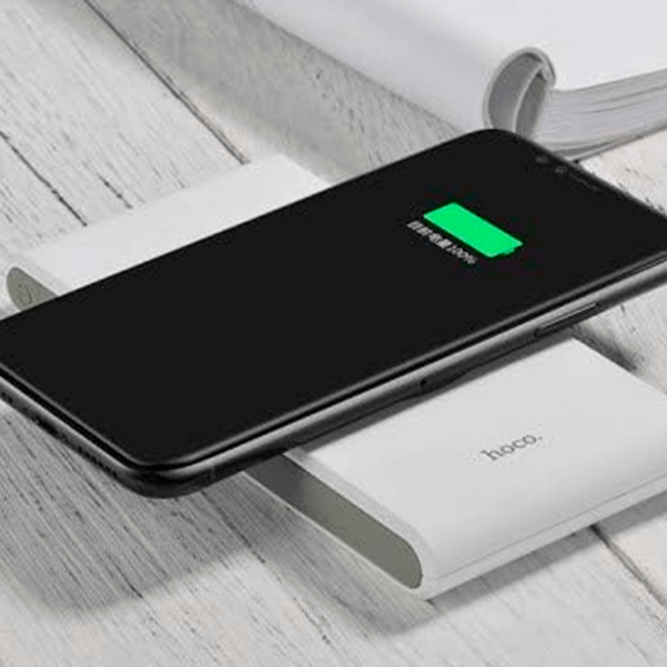Power Bank 8000 mAh Hoco B32 Energetic wireless charging White  photo 4