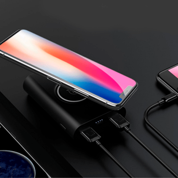 Power Bank 8000 мАч Usams CD31 Wireless Charging Черный  photo 5