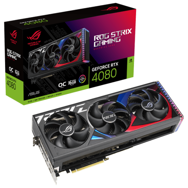 Placă video Asus GeForce RTX 4080 ROG Strix 16 GB  photo 9
