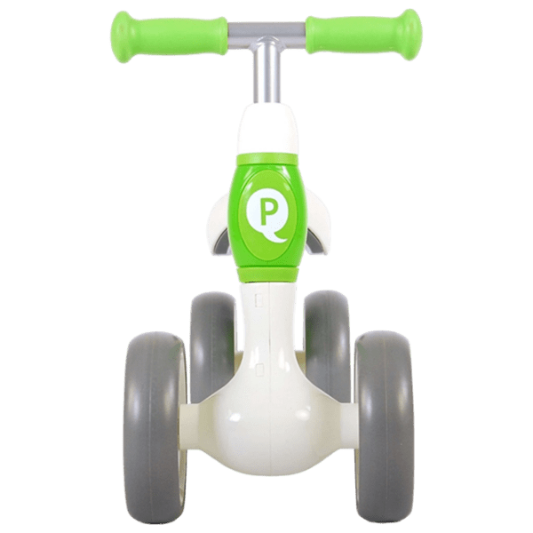 Tricicletă fără pedale Qplay Cutey 12" Green White Metal / Pentru copii photo 3