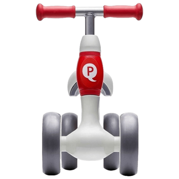 Tricicletă fără pedale Qplay Cutey 12" Red White Metal / Pentru copii photo 3