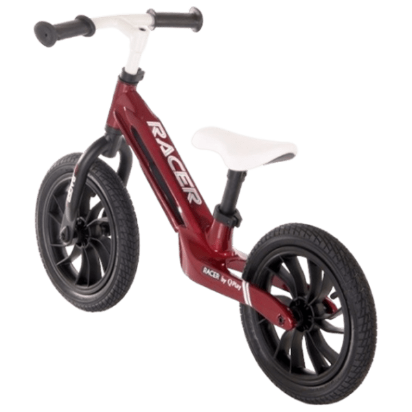Bicicletă fără pedale Qplay Racer 10" Red White Metal / Pentru copii photo 4