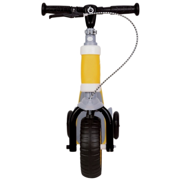 Trotinetă pentru copii cu trei roți MoMi Elios (ROBI00032) Yellow 2 ani, 25 kg, Din plastic cu silicon photo 6
