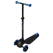 Trotinetă pentru copii cu trei roți Qplay Future (432148) Blue 3 ani, 50 kg, Din plastic cu silicon