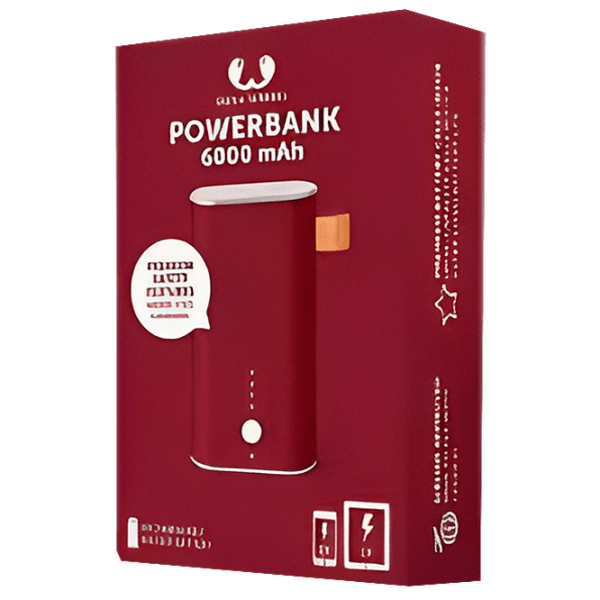Power Bank 6000 мАч Fresh 'N Rebel 1 Port Бургундия  photo 2
