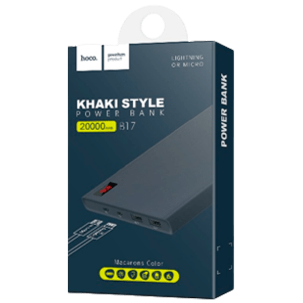 Power Bank 20000 mAh Hoco B17 Blue  photo 2