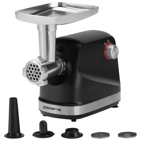Mașină de tocat carne Polaris PMG2582 Black 500 W/ 2500 W, 2.7 kg/ min photo 1