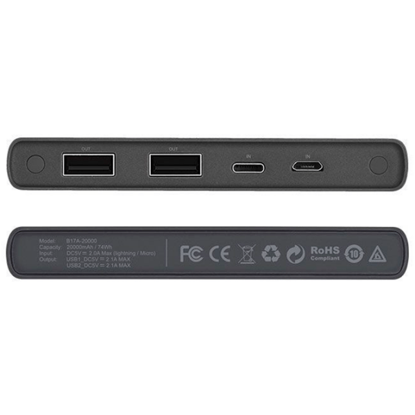 Power Bank 20000 mAh Hoco B17 Red  photo 3