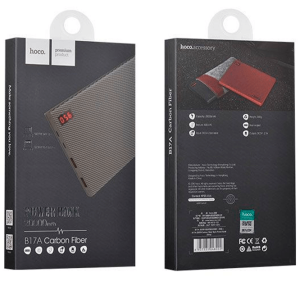 Power Bank 20000 mAh Hoco B17 Red  photo 4