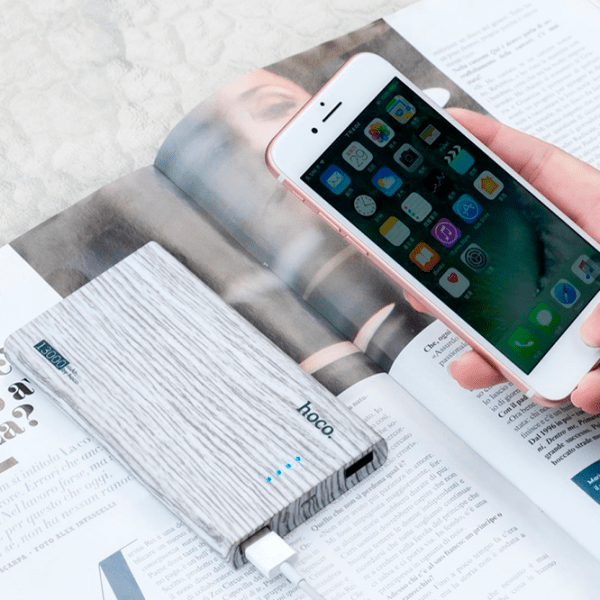 Power Bank 20000 мАч Hoco B17 Серый  photo 4