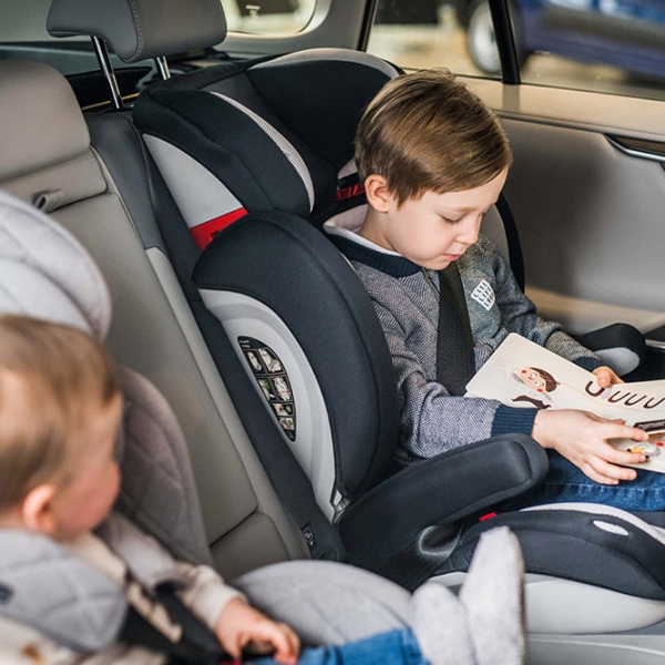 Scaun auto MoMi Quick Fix (FOSA00004) Gray 3 ani - 10 ani, 36 kg photo 5