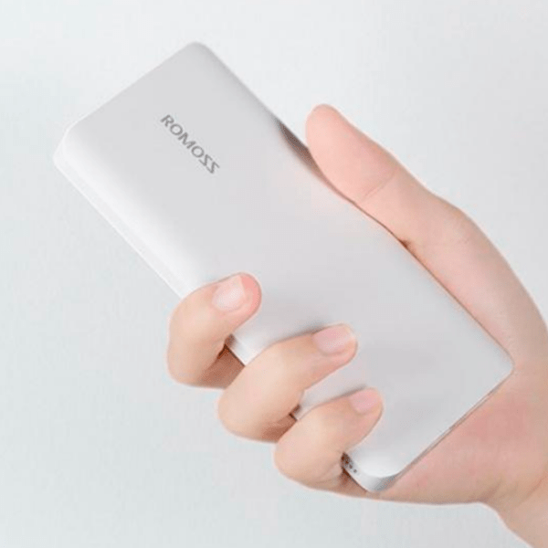 Power Bank 10000 мАч Romoss Domino Белый  photo 2