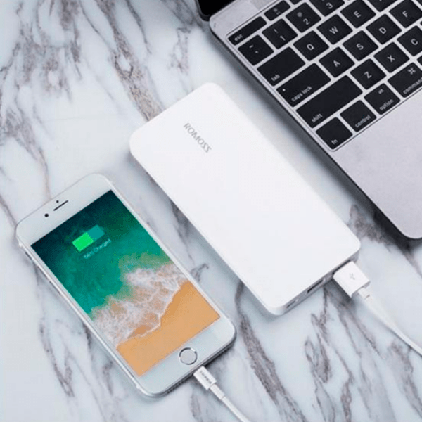 Power Bank 10000 мАч Romoss Domino Белый  photo 3