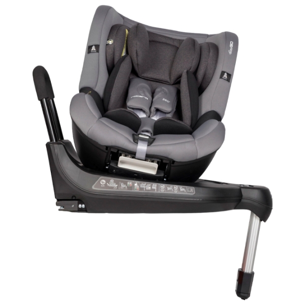 Детское автокресло EasyGo Rotario 2021 (9888-001) Grey - , 18 кг photo 3