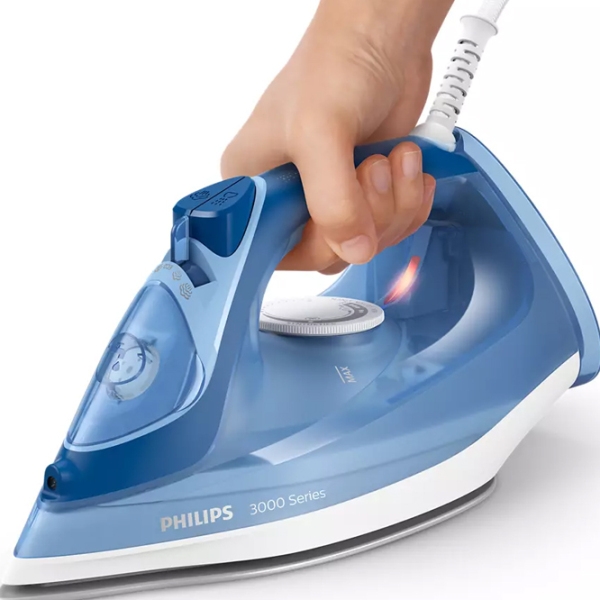 Fier de călcat Philips DST3031/ 20 Blue 2400 W, 40 g/ min, 0.3 l, Ceramică photo 4