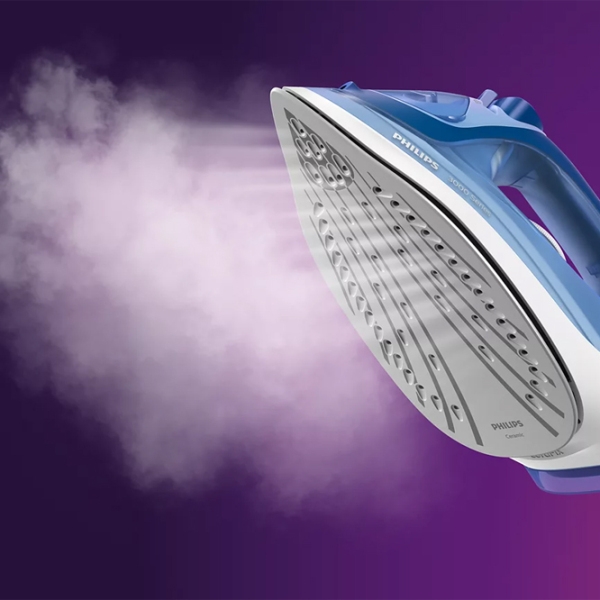 Fier de călcat Philips DST3031/ 20 Blue 2400 W, 40 g/ min, 0.3 l, Ceramică photo 5