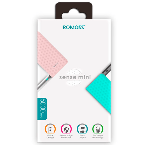 Power Bank 5000 мАч Romoss Sense Mini Белый  photo 3