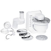 Mașină de bucătărie Bosch MUM4427 White 500 W, Mecanic, Numărul de viteze: 4