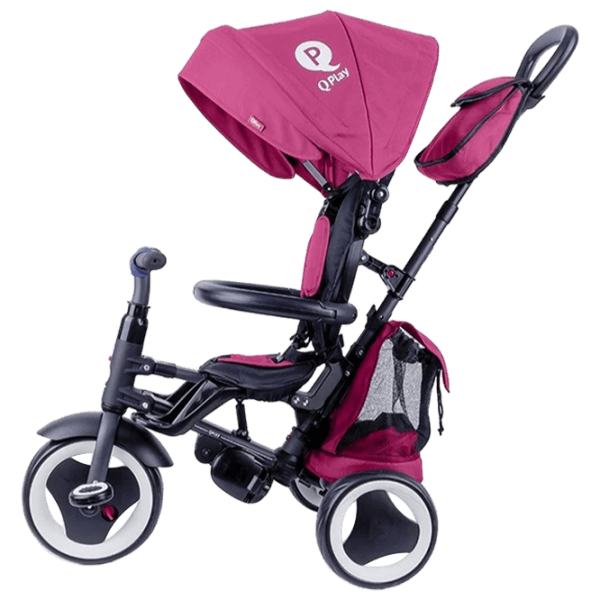 Triciclu Qplay Rito Plus Purple Metal/ Pentru copii photo 2