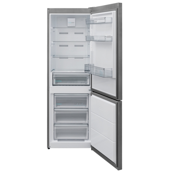 Холодильник SHARP SJ-BA10DHXLF-EU Нержавеющая сталь 230Л/ No Frost, 101л/ No Frost, F photo 2