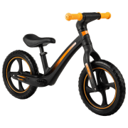 Bicicletă MoMi MIZO 12" Black Yellow Aluminiu / Pentru copii