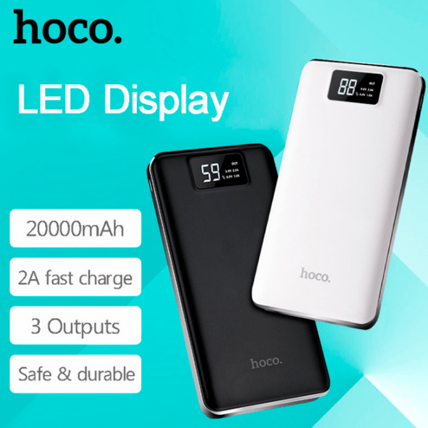 Power Bank 20000 мАч Hoco B23 B Черный  photo 4