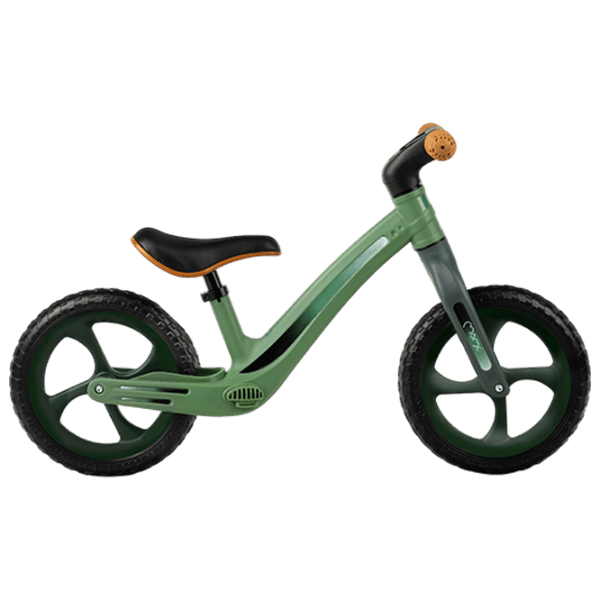 Bicicletă MoMi MIZO 12" Green Black Aluminiu / Pentru copii photo 2