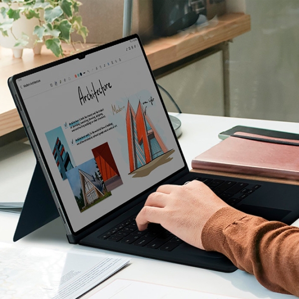 Чехол для планшета Samsung X810/ X815 Tab S9+ EF-DX815BBRGRU Черный Samsung, 12.4", Полиуретан, поликарбонат photo 6