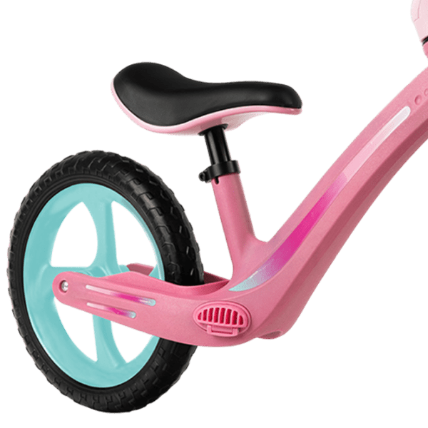 Bicicletă MoMi MIZO 12" Pink Blue Aluminiu / Pentru copii photo 3