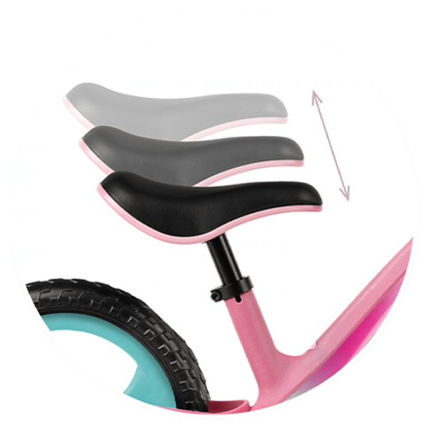 Bicicletă MoMi MIZO 12" Pink Blue Aluminiu / Pentru copii photo 5