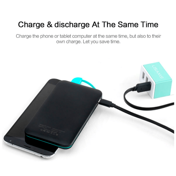 Power Bank 5000 mAh USAMS CD04 Black  photo 3