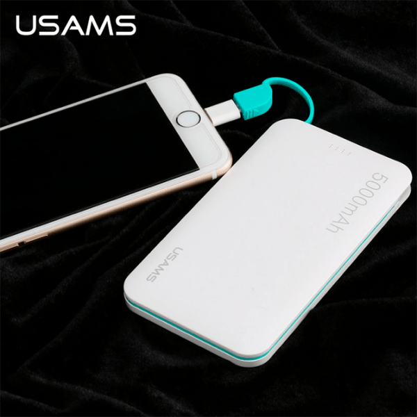 Power Bank 5000 мАч Usams CD04 Белый  photo 4