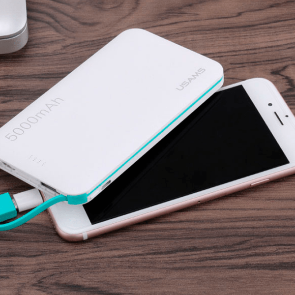 Power Bank 5000 мАч Usams CD04 Белый  photo 5