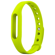 Ремень Xiaomi MiBand 1/ 1S Зелёный Силикон,