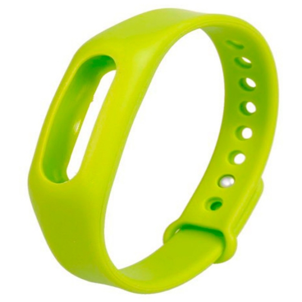Ремень Xiaomi MiBand 1/ 1S Зелёный Силикон, photo 2